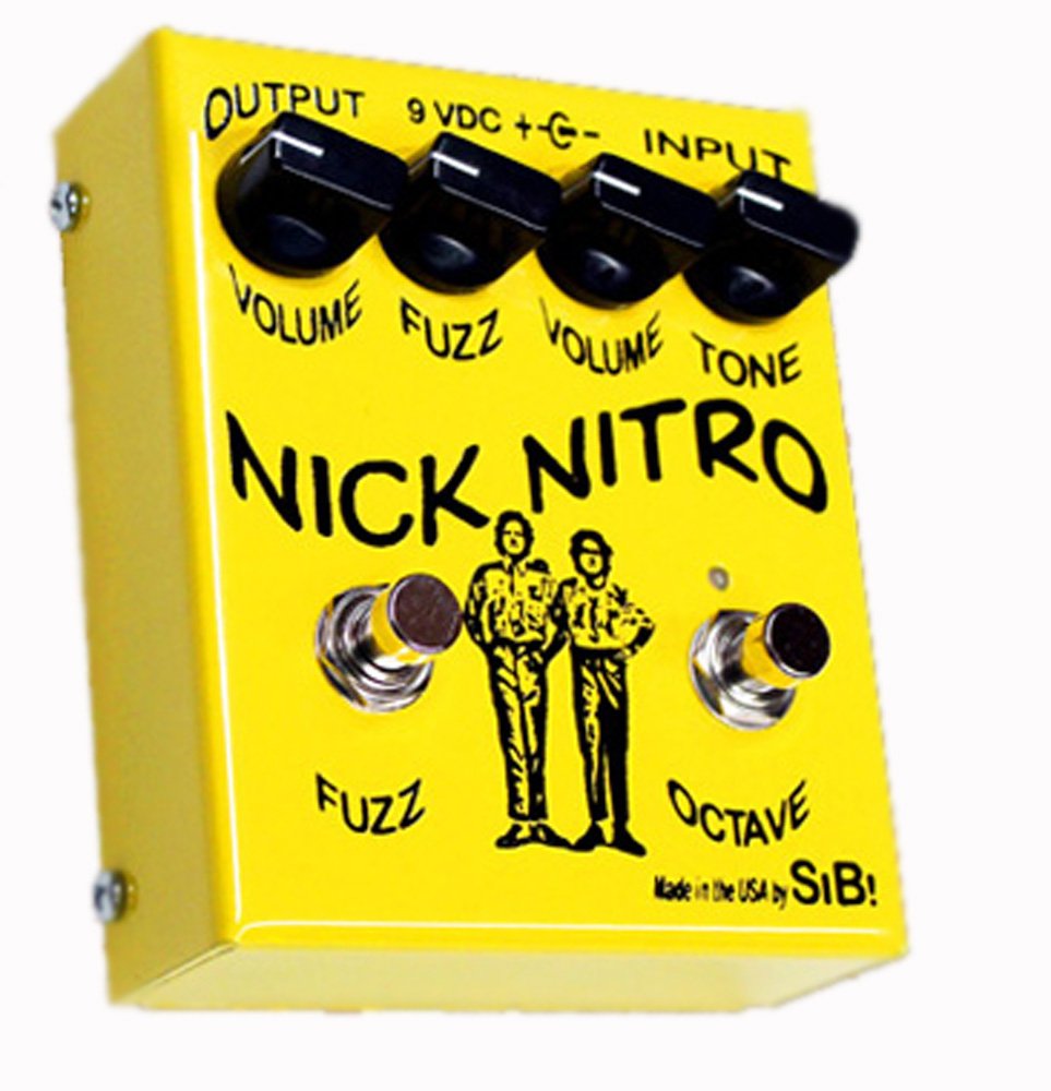 Amazon.com: SIB Effects Nick Nitro Dual Fuzz - pedal de fuzz de